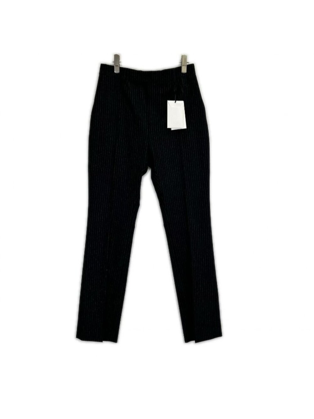 Celine Eddie Era Flare Stripe Flannel Wool Pants 46